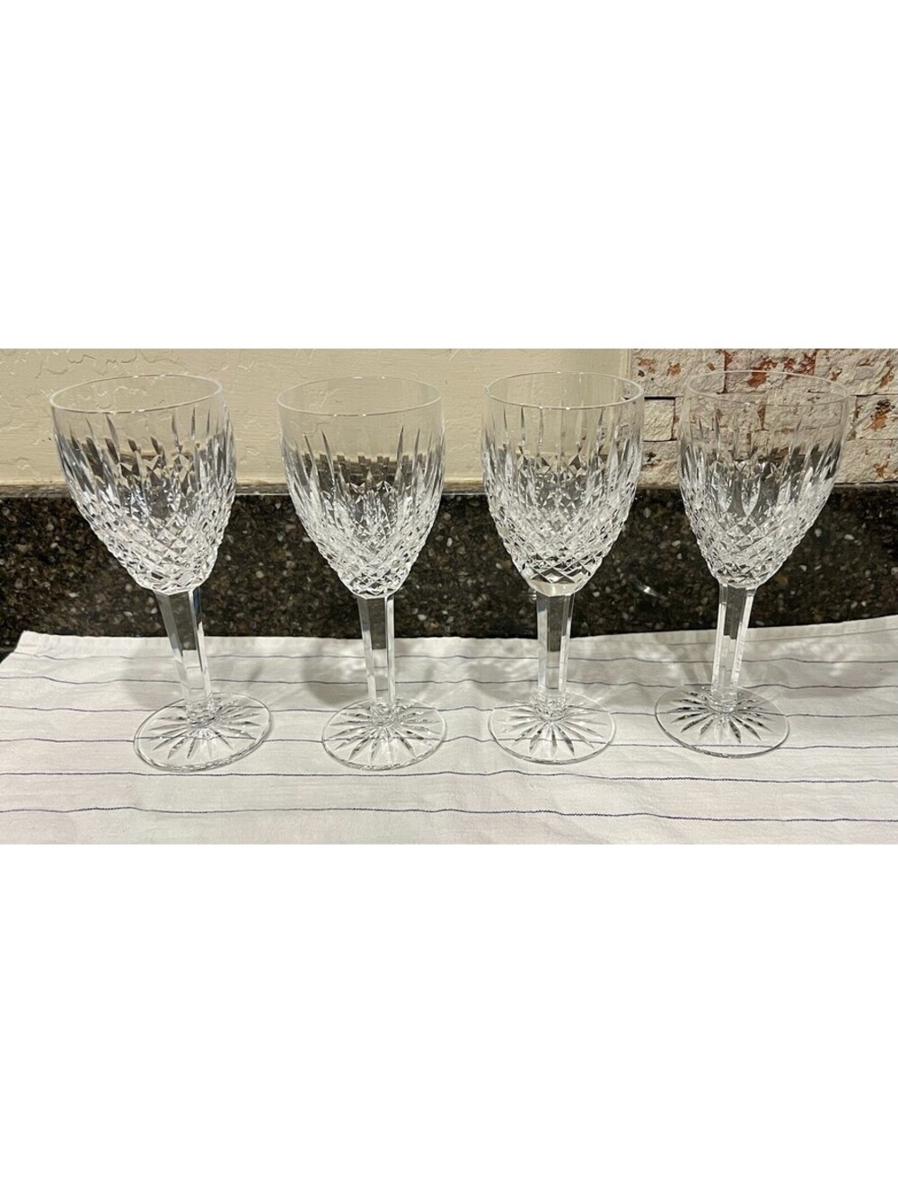 Waterford Castlemaine Claret Wine Glass 7" Tall